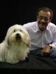 Macho met baasje Piet